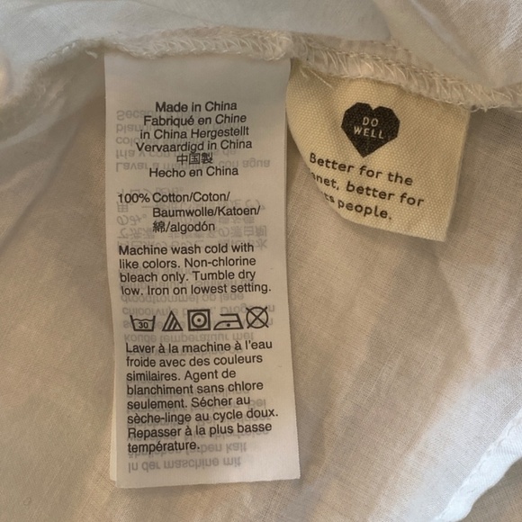 Madewell x Warm Pintuck Tie-Neck Top/White, 33882 - Picture 12 of 14